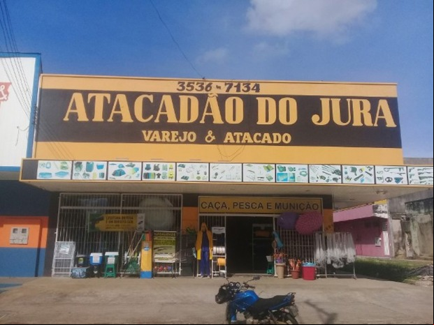 Ladrões roubam 80 armas de fogo de loja em Ariquemes RO